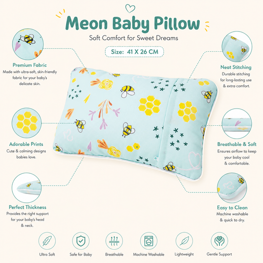Meon Baby Pillow 41 x 26 cm