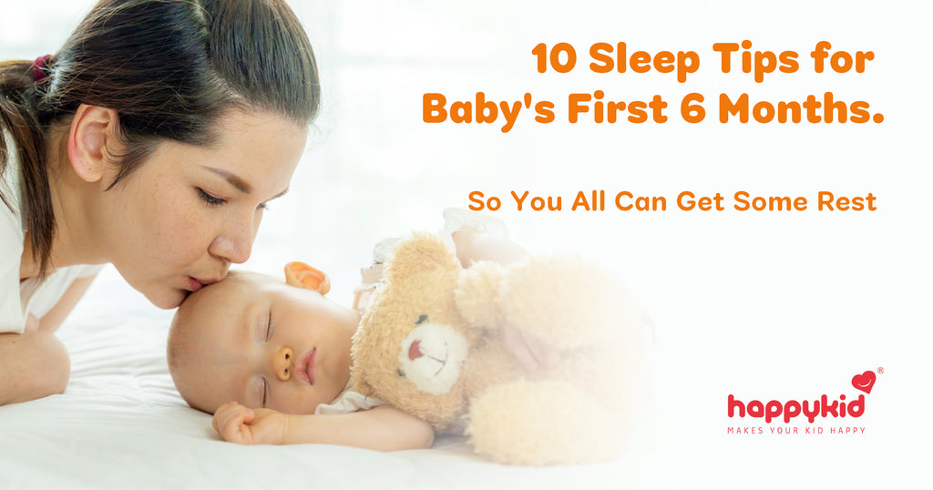 10 Sleep Tips for Baby's First 6 Months