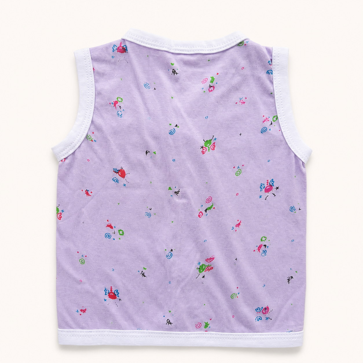 100% Cotton Baby Jabala Set - 6 Pack (0-3M)