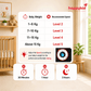 HappyKid Automatic Baby Cradle Swing Machine