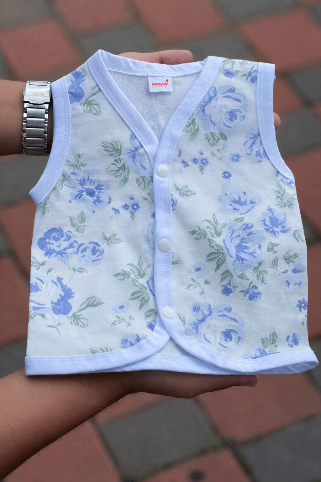 Jabala Wings Newborn Baby Vest 3 pcs Set | Soft Cotton Sleeveless Jabala Top (0–3 Months)