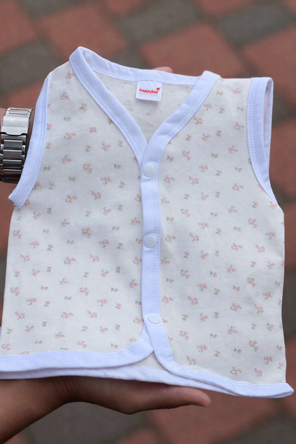 Jabala Wings Newborn Baby Vest 3 pcs Set | Soft Cotton Sleeveless Jabala Top (0–3 Months)