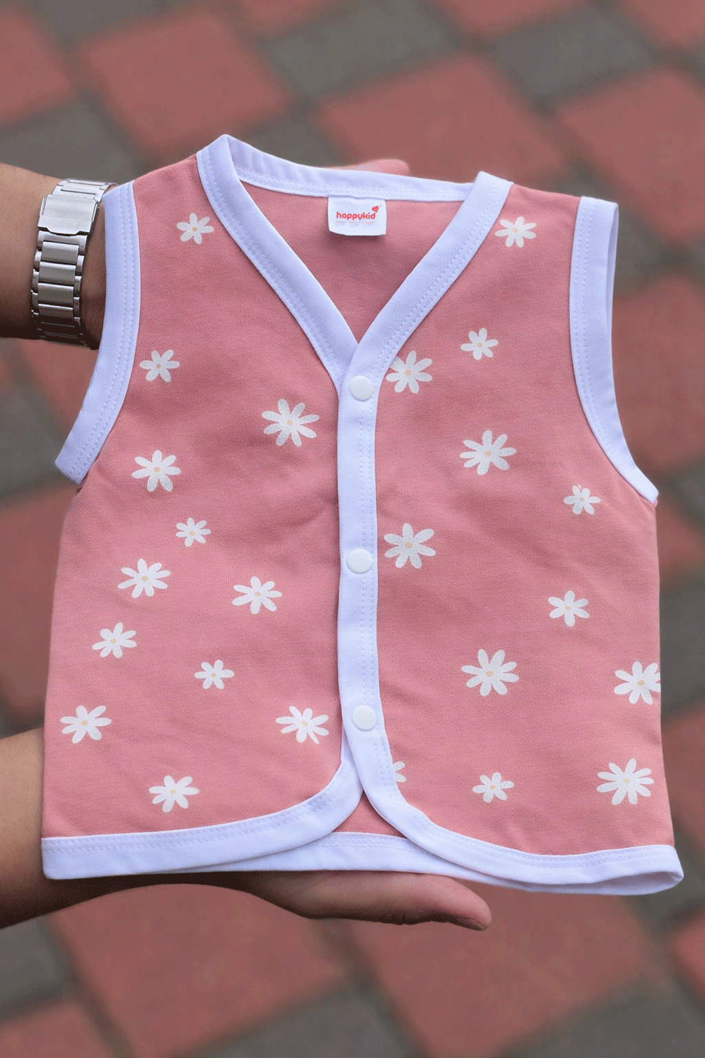 Jabala Wings Newborn Baby Vest 3 pcs Set | Soft Cotton Sleeveless Jabala Top (0–3 Months)