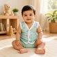 100% Cotton Baby Jabala Set - 6 Pack (0-3M)