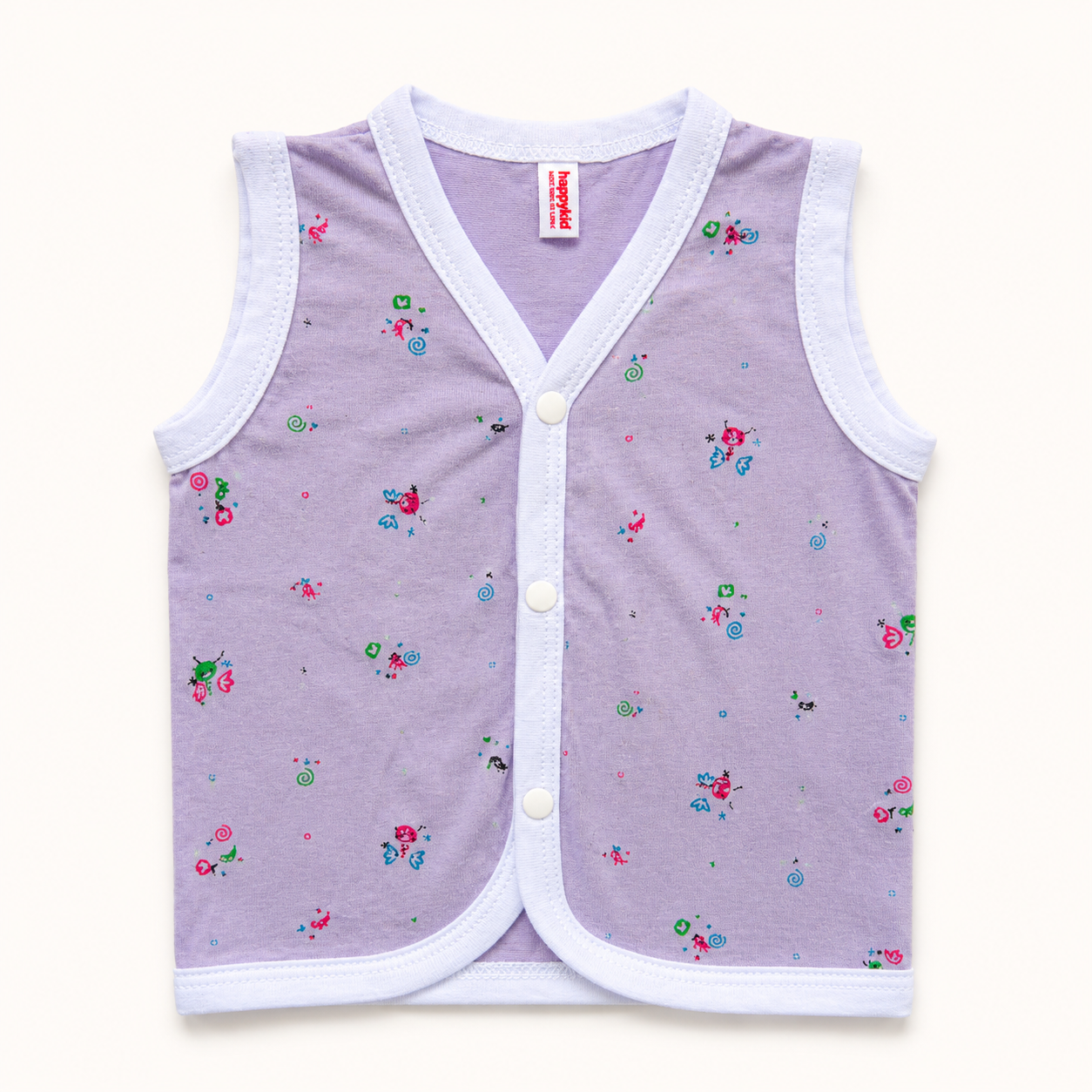 100% Cotton Baby Jabala Set - 6 Pack (0-3M)