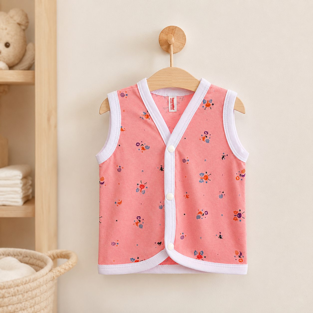 100% Cotton Baby Jabala Set - 6 Pack (0-3M)