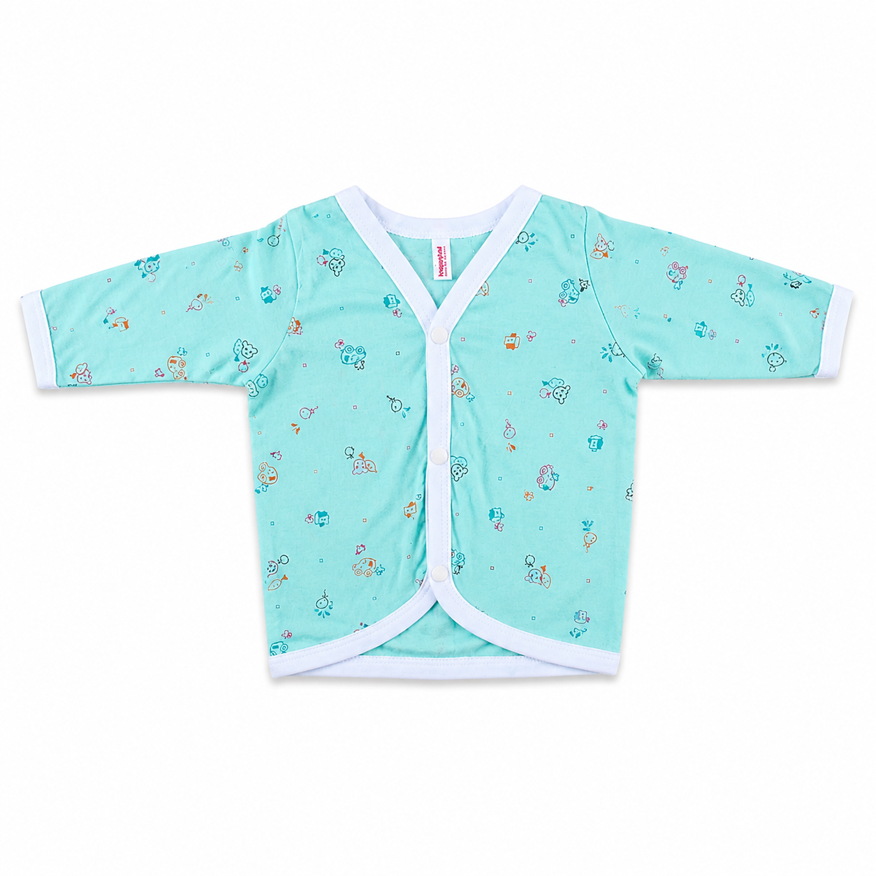 HappyKid Full Sleeve Cotton Jabala 5 Pack (0–3M)