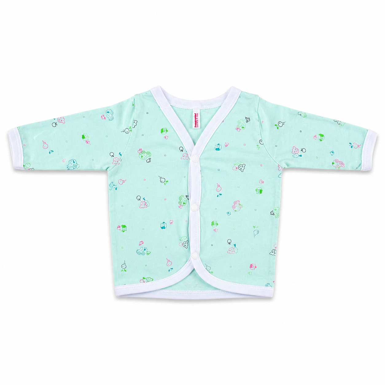 HappyKid Full Sleeve Cotton Jabala 5 Pack (0–3M)