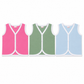 HappyKid Plain Cotton Baby Jabala 0–3 Months – 3 Pack