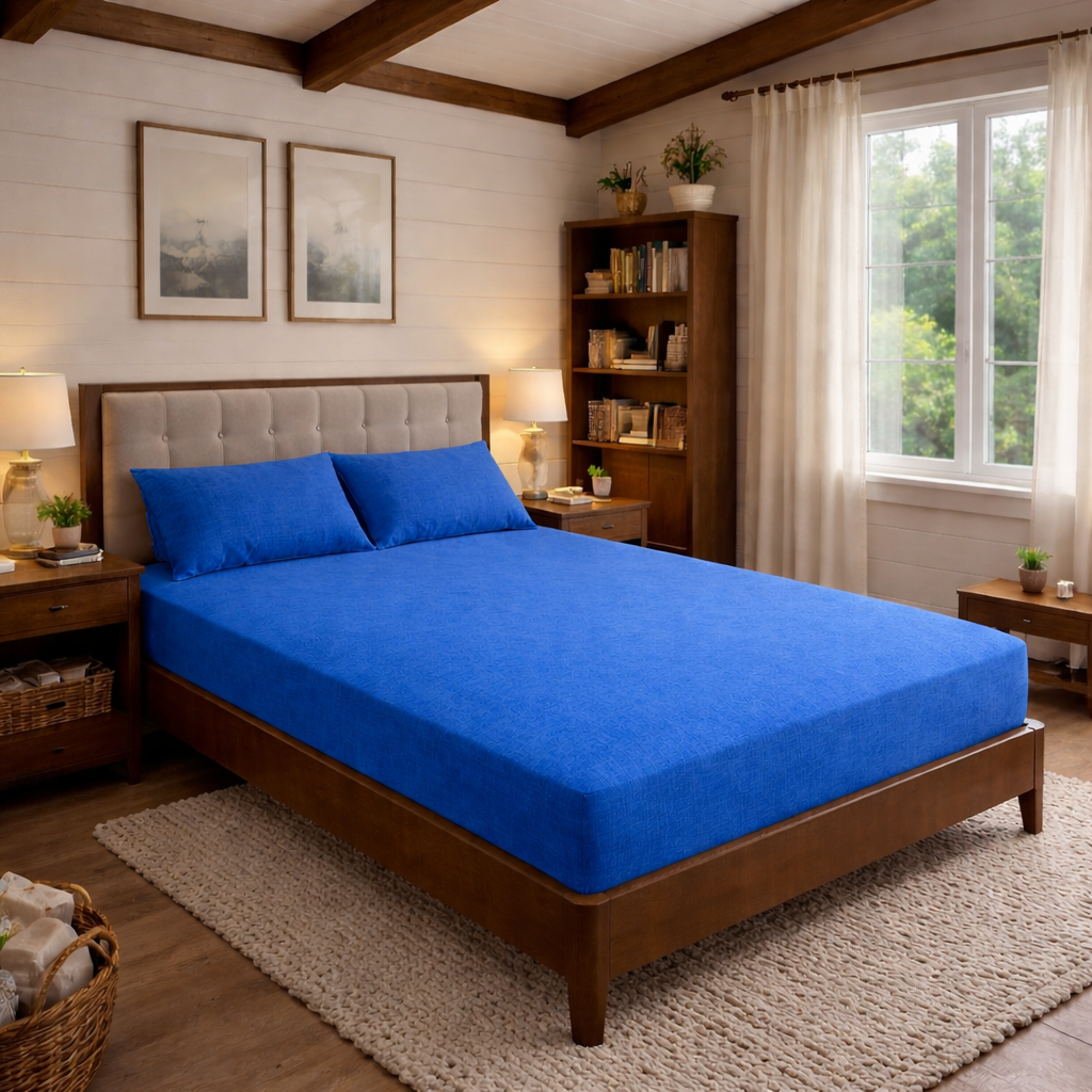 Waterproof Mattress Protector – Soft & Absorbent Bed Cover