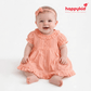 Baby Girls Voile Cotton Dress Set (3–18 Months) 3 Piece