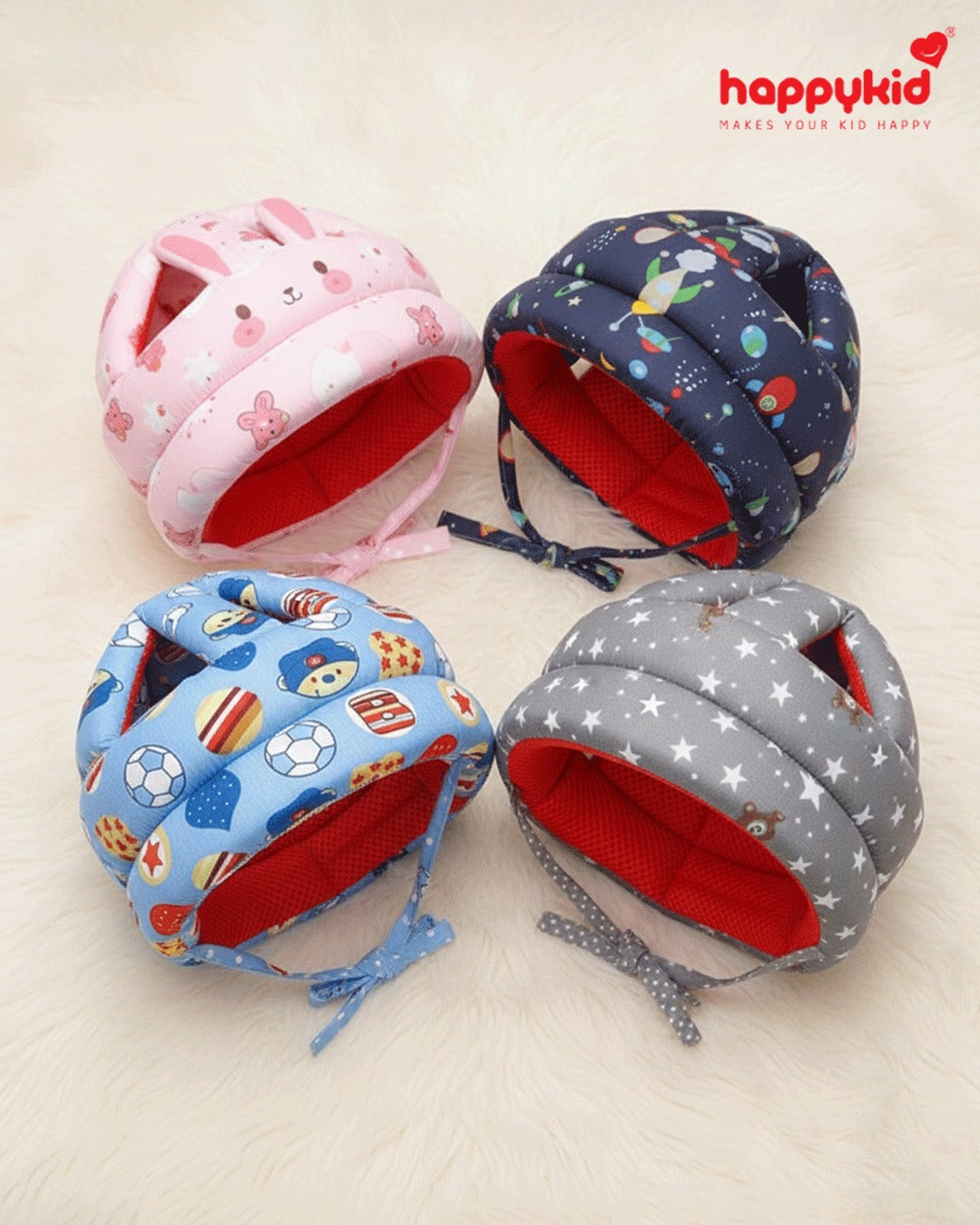 Baby Safety Helmet Head Protector – Anti Fall Protection Cap