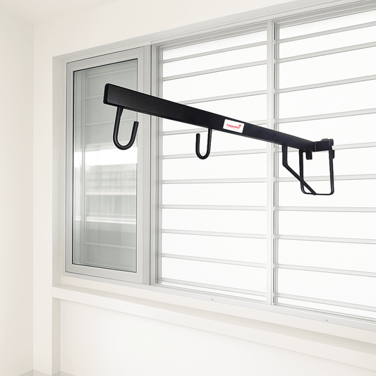 HappyKid 75cm Window Cradle Hanger – Heavy Duty Metal