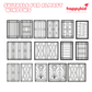 Happykid 100cm Window Baby Cradle Hanger Rod | Multipurpose Cot Metal Thottil/Jhula Stand | Weight Capacity Up to 20Kg | Wine Colour