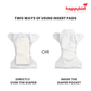 HappyKid Baby Diaper Pad Pack of 3 – Soft Reusable Cotton Nappy Changing Pads