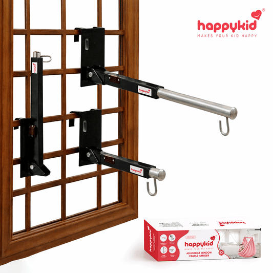 Adjustable Window Cradle Hanger – Heavy Duty Steel Baby Swing Support
