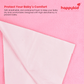 HappyKid Cloth Diaper Combo Set – 2 Diapers + 4 Pads + Dry Sheet | Reusable Baby Diaper Pack