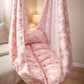 HappyKid Baby Bed Cradle Combo with Adjustable Window Hanger – 5 in 1 | Combo 5