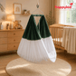 HappyKid 7-in-1 Baby Hanging Cradle with Adjustable Window Hanger & Soft Cushion Bed
