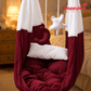 Premium Baby Hanging Cradle Complete Set with Adjustable Window Hanger – 7 in 1 | Combo 10