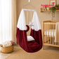 Premium Baby Hanging Cradle Complete Set with Adjustable Window Hanger – 7 in 1 | Combo 10