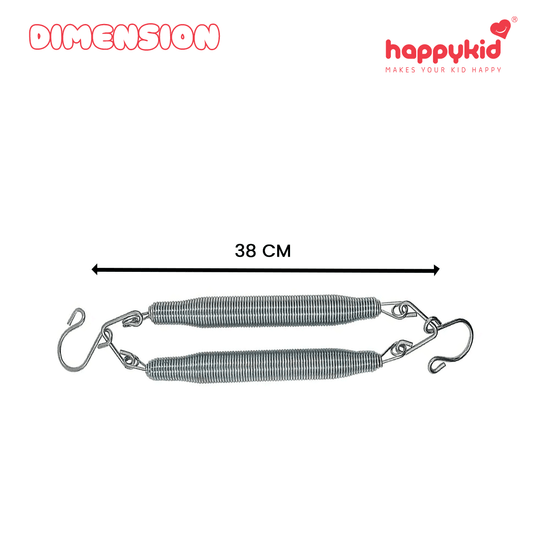 HappyKid Double Spring for Baby Cradle – 38 cm