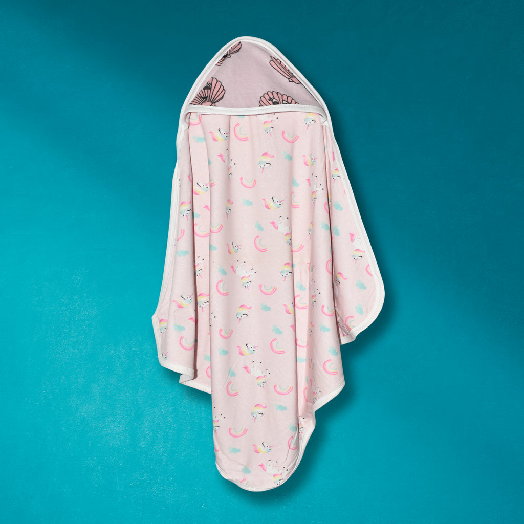 Hooded Cotton Towel / Wrapper for Newborn Babies