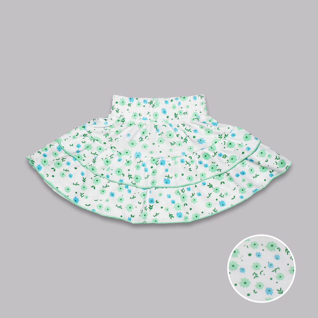 Printed Party Wear Dress for Newborn Baby Girls
