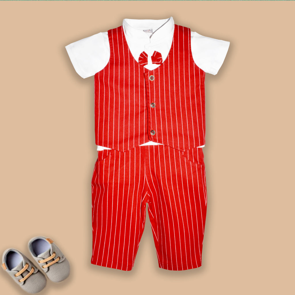 Party Wear T Shirt with Pants Dress for Newborn Baby Boys