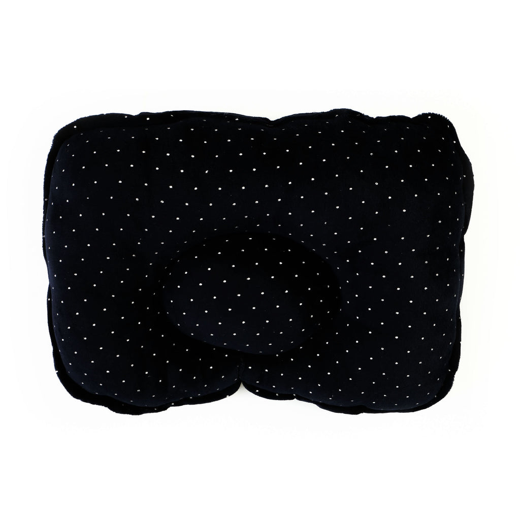 Black Soft and Stylish Baby Pillow