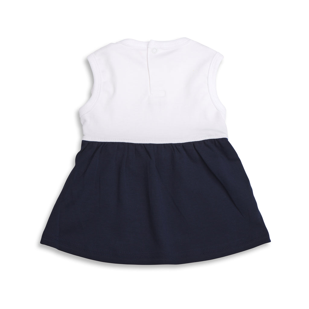 A-line Blue Color Dress for Newborn Baby Girls