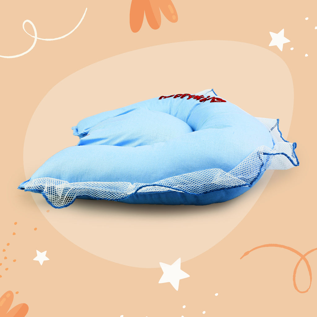 Blue Soft and Stylish Baby Pillow